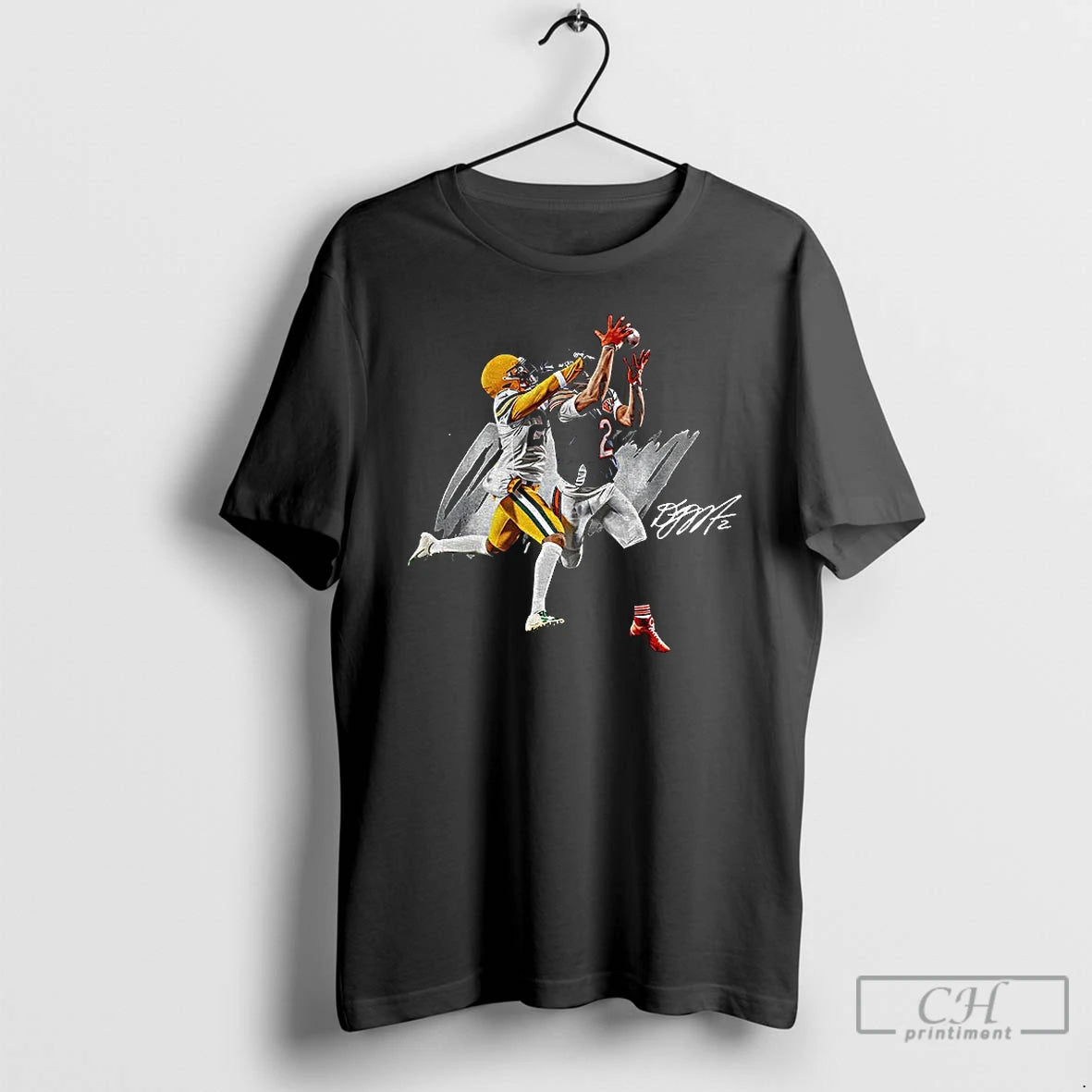 Premium Dj Moore Night Night Chicago Vs Geen Bay Football Signature T-Shirts, Hoodie, Sweatshirt | PopFlextees.com