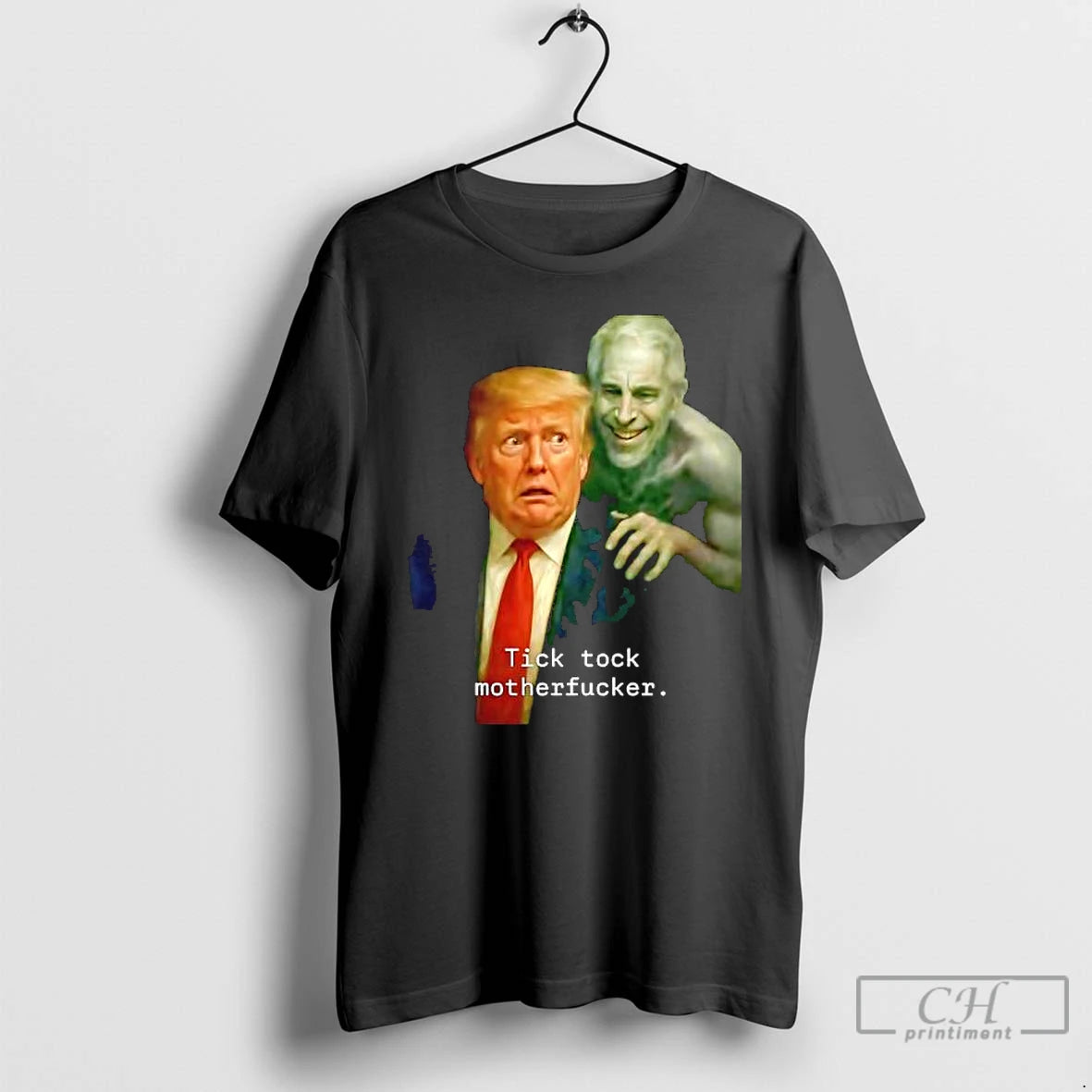 Premium Donald Trump And Jeffrey Epstein Tick Tock Motherfucker T-Shirts, Hoodie, Sweatshirt | PopFlextees.com