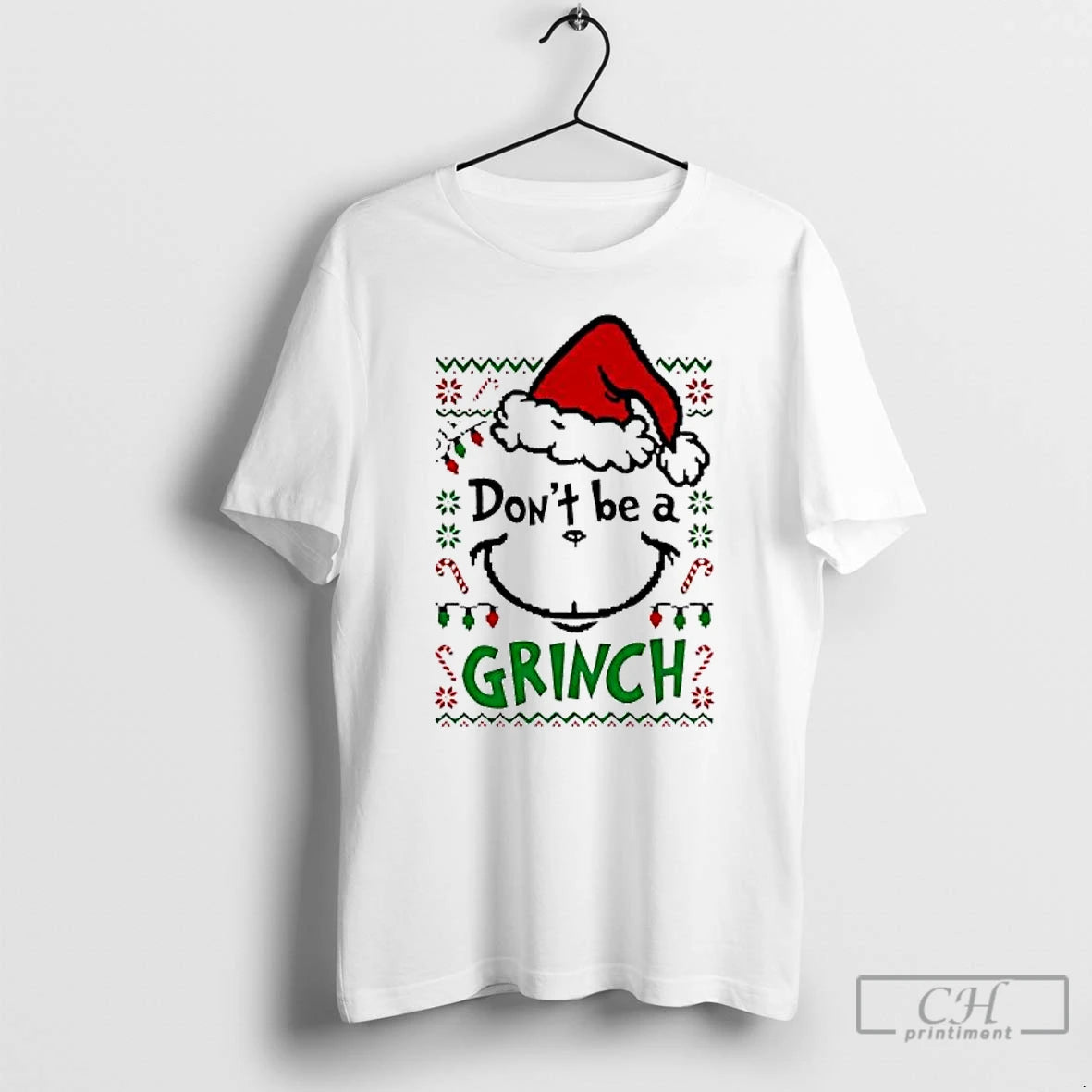 Premium Dont Be A Grinch Trends Stylish T-Shirts, Hoodie, Sweatshirt | PopFlextees.com