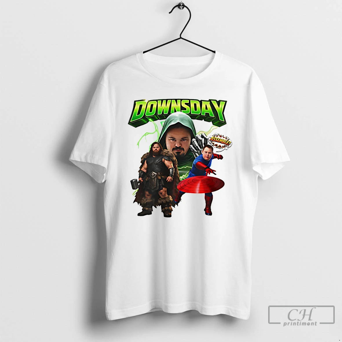 Premium Doomsday Avengers Assemble Down T-Shirts, Hoodie, Sweatshirt | PopFlextees.com