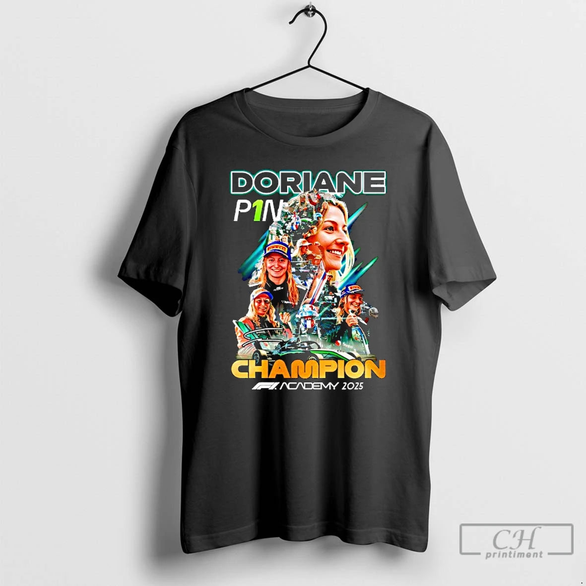 Premium Doriane P1n Champion Academy 2025 T-Shirts, Hoodie, Sweatshirt | PopFlextees.com