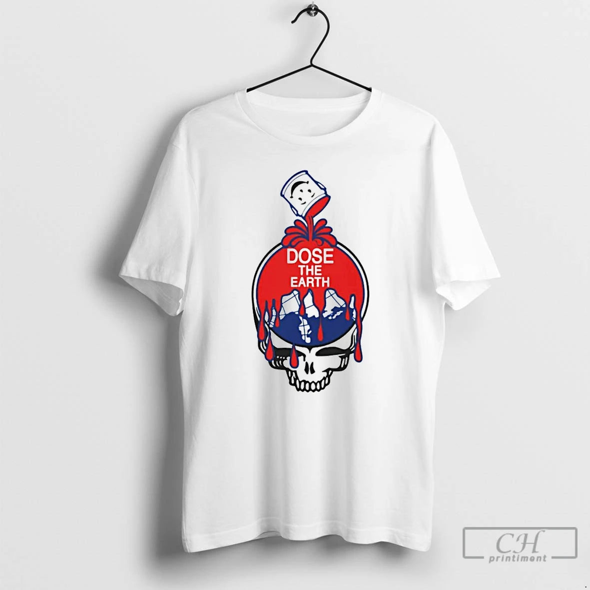 Premium Dose The Earth Grateful Dead Skull Bob Weir Tribute T-Shirts, Hoodie, Sweatshirt | PopFlextees.com