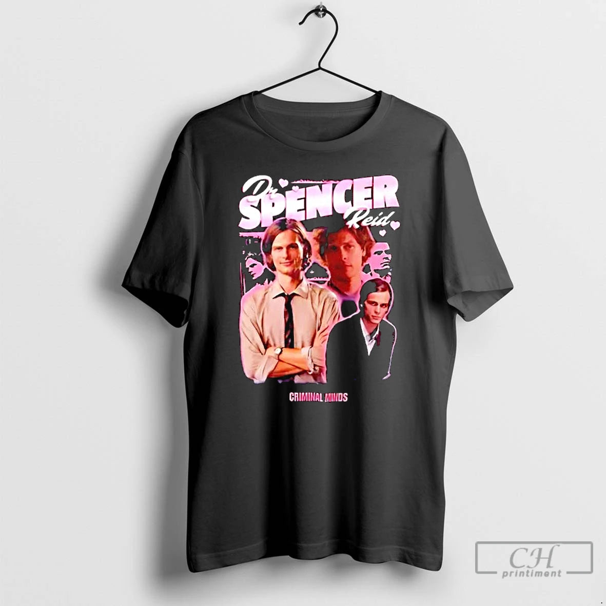 Premium Dr Spencer Reid Heart Criminal Minds T-Shirts, Hoodie, Sweatshirt | PopFlextees.com