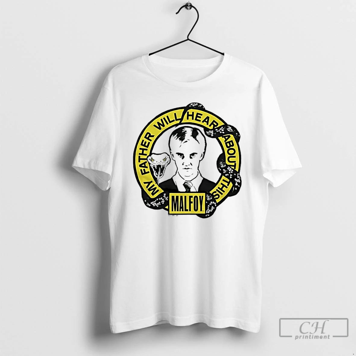 Premium Draco Malfoy My Father Will Hear About This T-Shirts, Hoodie, Sweatshirt | PopFlextees.com