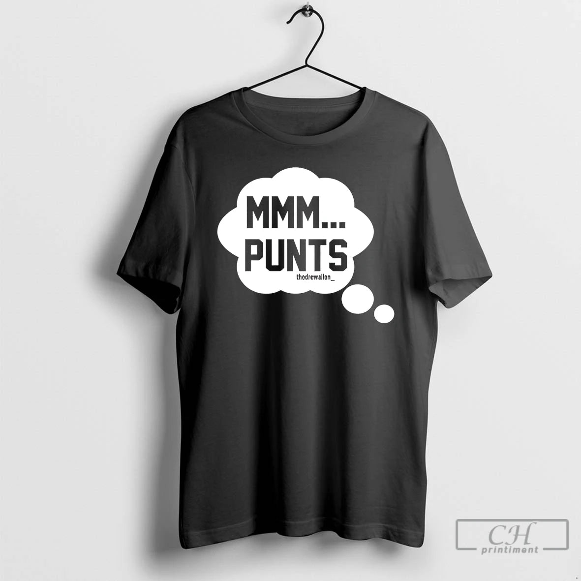 Premium Drew Allen Mmm Punts T-Shirts, Hoodie, Sweatshirt | PopFlextees.com
