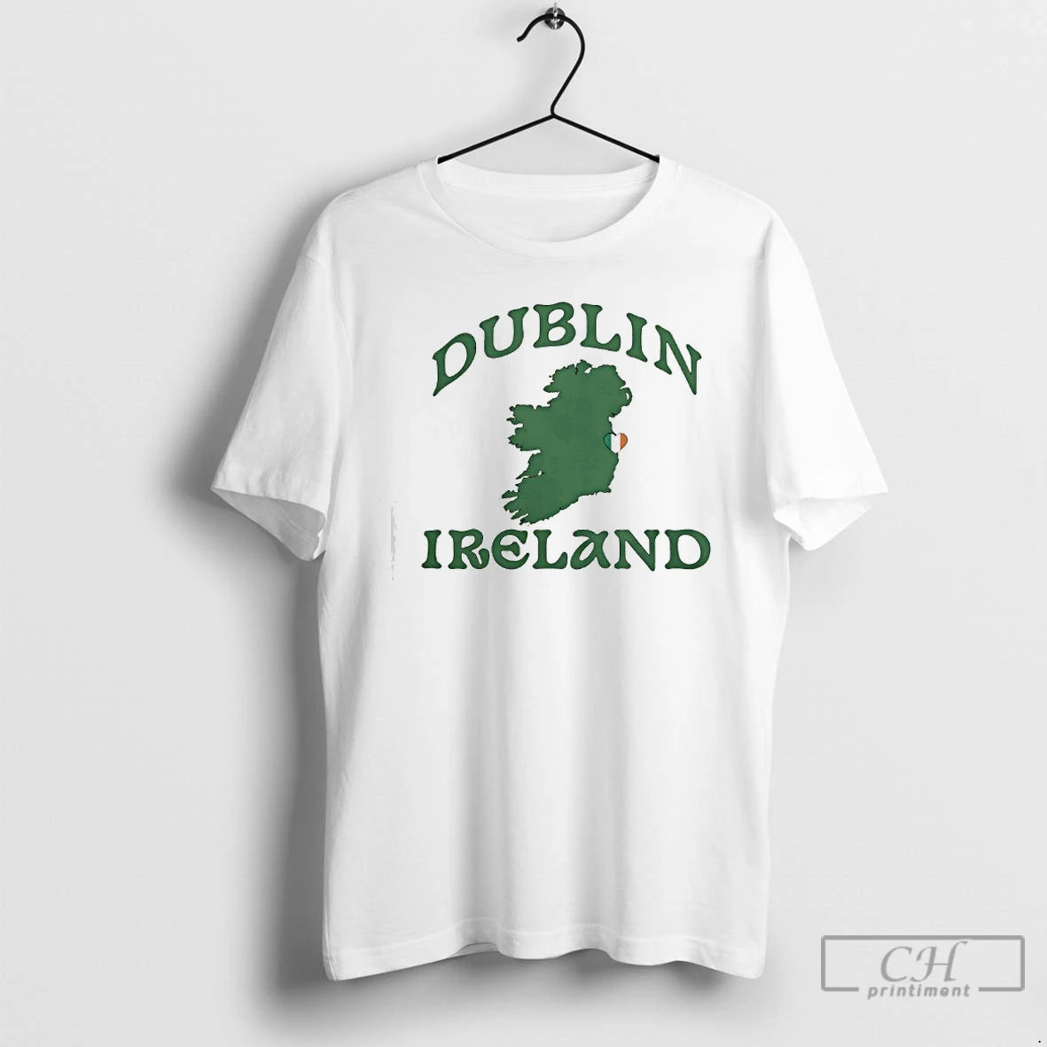 Premium Dublin Ireland Map St Patricks Day T-Shirts, Hoodie, Sweatshirt | PopFlextees.com