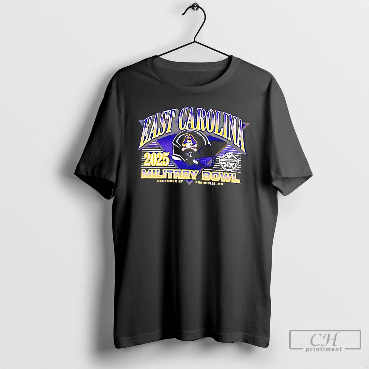 Premium East Carolina Ecu Football 2025 Military Bowl Helmet T-Shirts, Hoodie, Sweatshirt | PopFlextees.com