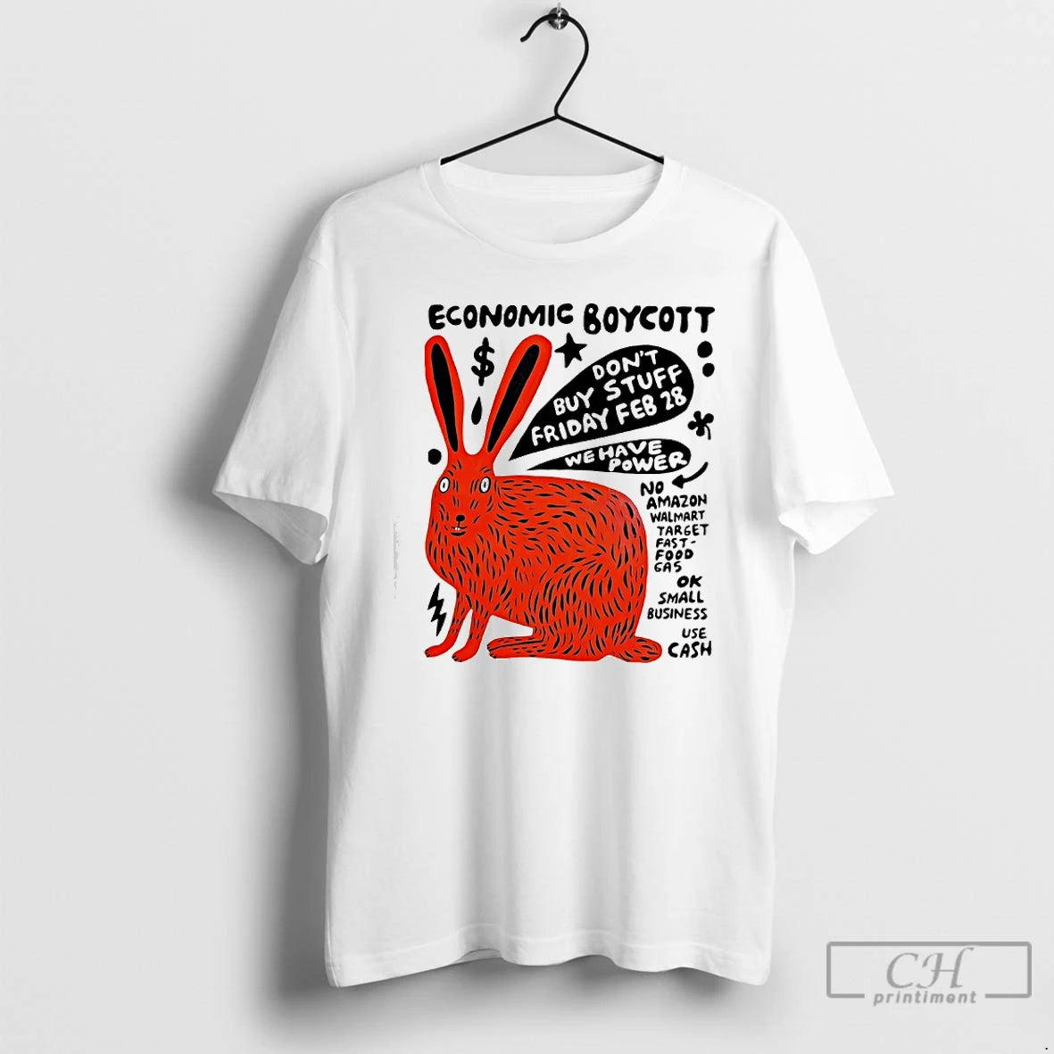Premium Economic Boycott On Friday February 28th We Have Power T-Shirts, Hoodie, Sweatshirt | PopFlextees.com