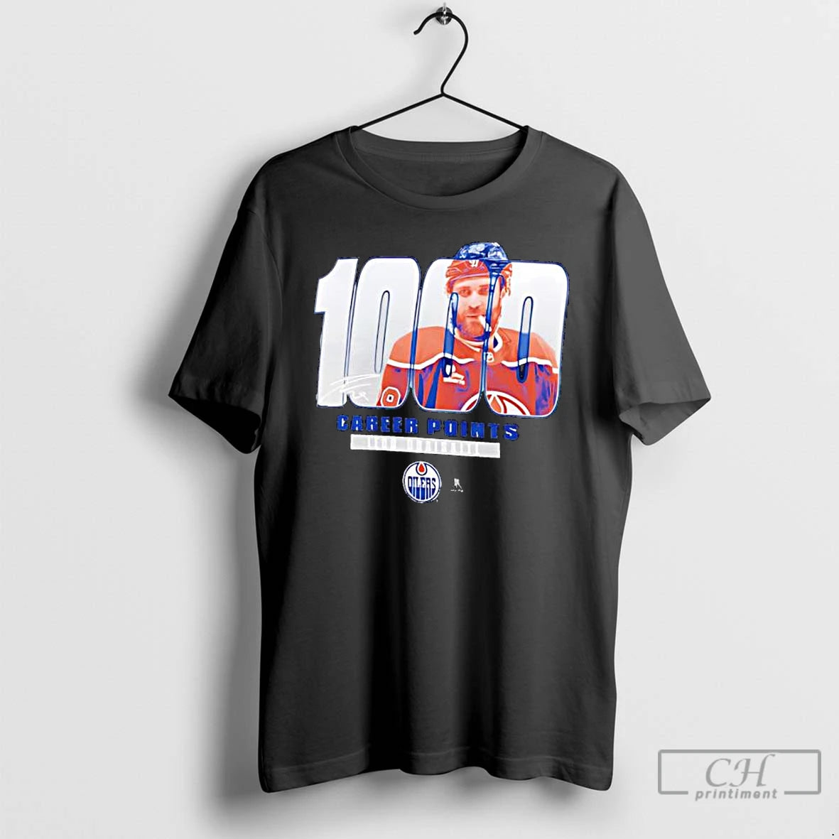 Premium Edmonton Oilers Leon Draisaitl 1000 Career Points Legacy Signature T-Shirts, Hoodie, Sweatshirt | PopFlextees.com