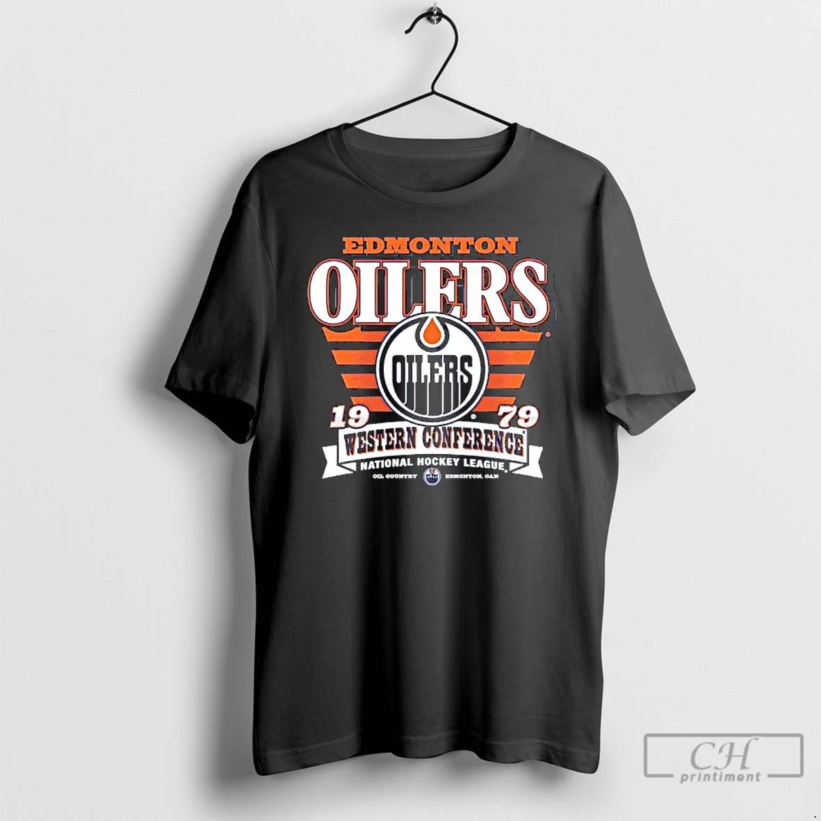 Premium Edmonton Oilers Western Conference National Hockey League 1979 Logo T-Shirts, Hoodie, Sweatshirt | PopFlextees.com