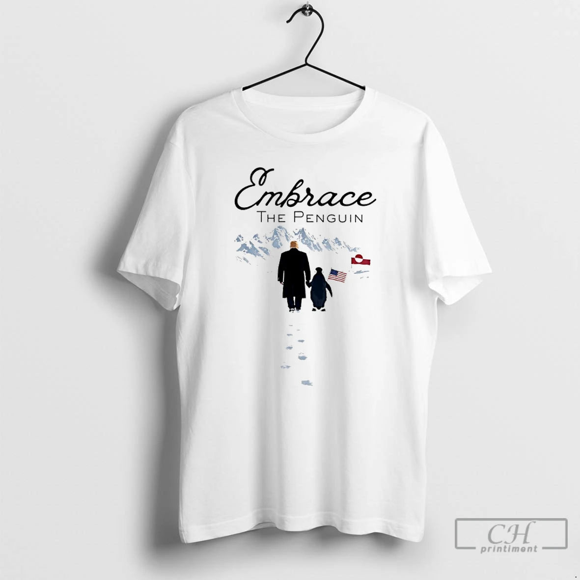 Premium Embrace The Penguin Donald Trump T-Shirts, Hoodie, Sweatshirt | PopFlextees.com