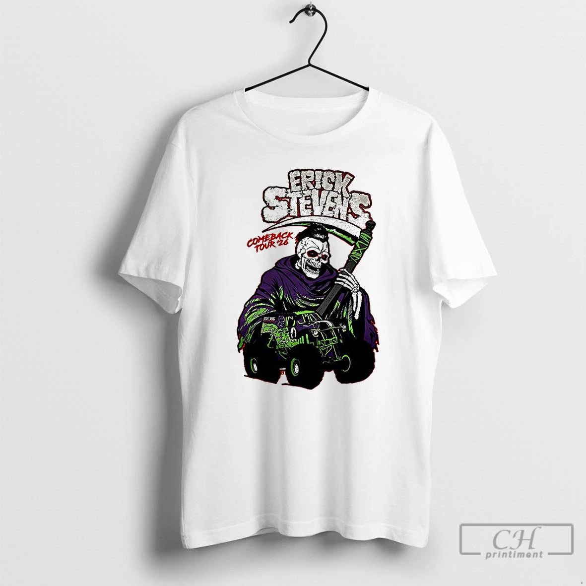 Premium Erick Stevens Comeback Tour 2026 T-Shirts, Hoodie, Sweatshirt | PopFlextees.com
