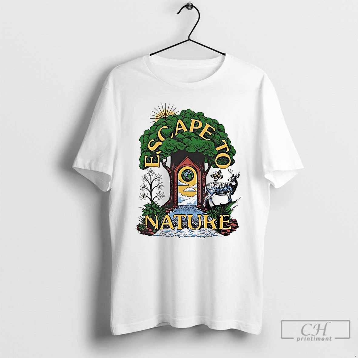 Premium Escape To Nature Greta Van Fleet T-Shirts, Hoodie, Sweatshirt | PopFlextees.com
