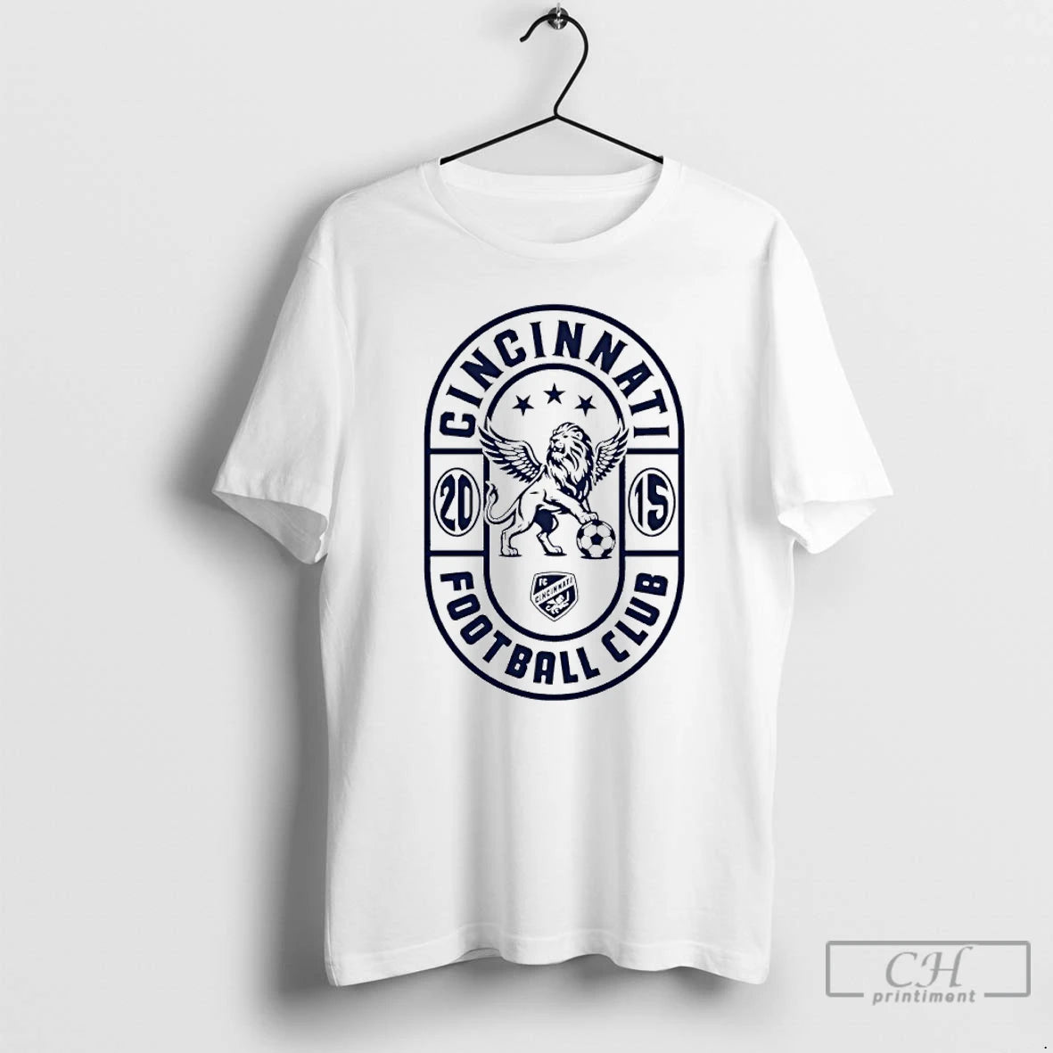 Premium Fc Cincinnati 2015 Oval Crest Logo T-Shirts, Hoodie, Sweatshirt | PopFlextees.com
