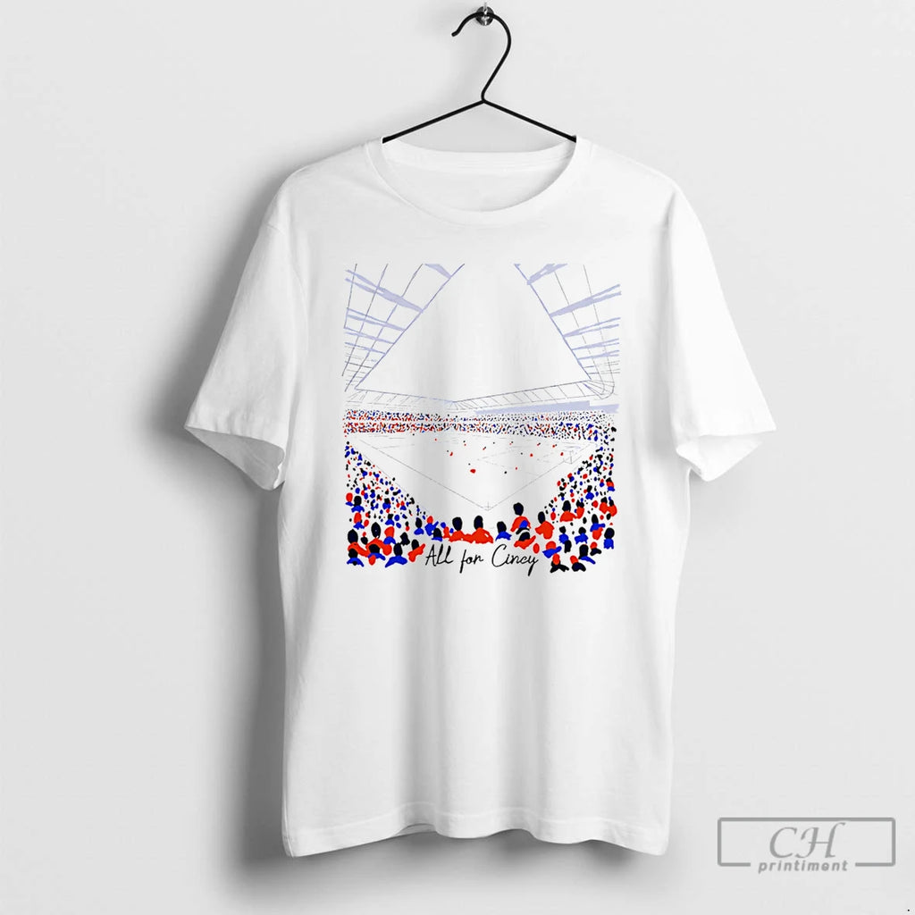 Premium Fc Cincinnati Fcc All For Cincy Stadium T-Shirts, Hoodie, Sweatshirt | PopFlextees.com