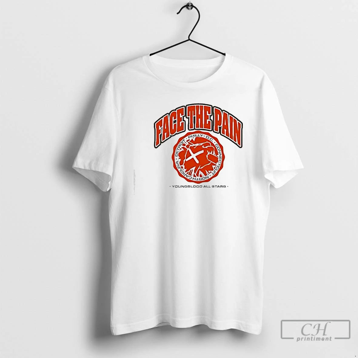 Premium Face The Pain Philly Dc Youngblood All Stars T-Shirts, Hoodie, Sweatshirt | PopFlextees.com