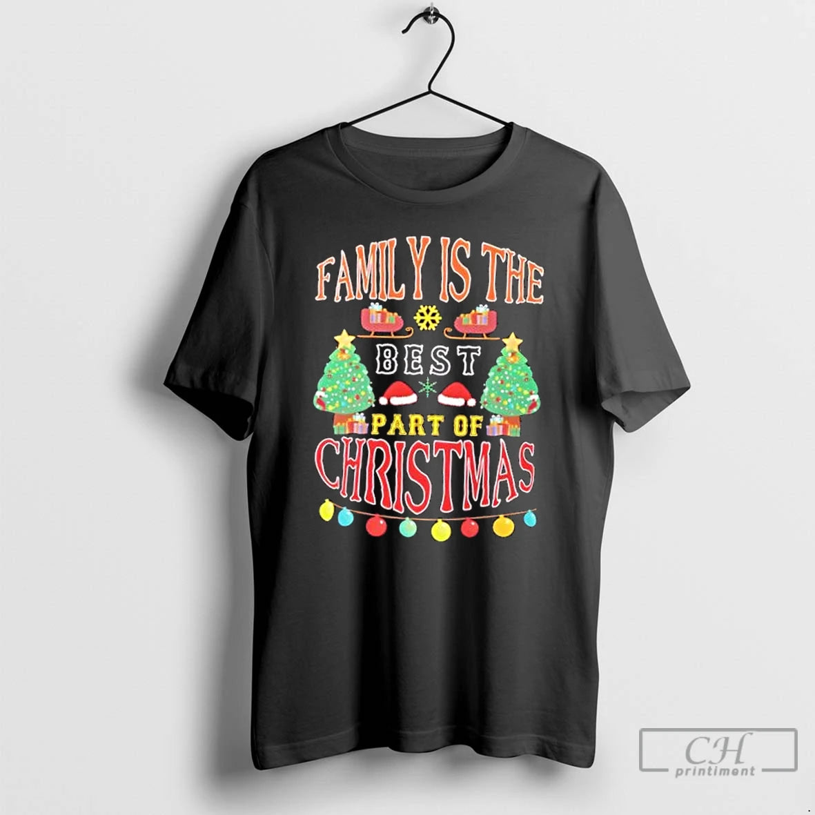 Premium Family Is The Best Part Of Christmas Trees T-Shirts, Hoodie, Sweatshirt | PopFlextees.com