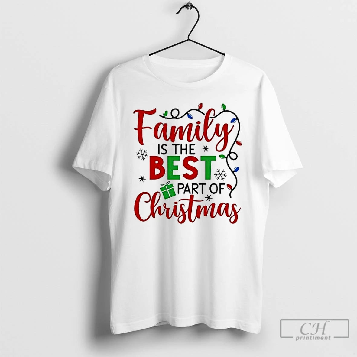 Premium Family Is The Best Part Of Christmas Lights T-Shirts, Hoodie, Sweatshirt | PopFlextees.com