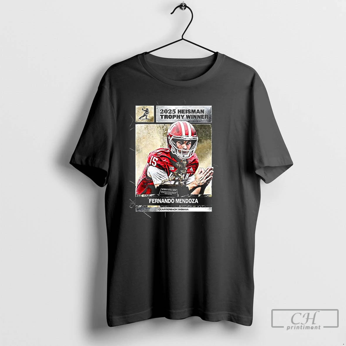 Premium Fernando Mendoza 2025 Heisman Trophy Indiana T-Shirts, Hoodie, Sweatshirt | PopFlextees.com