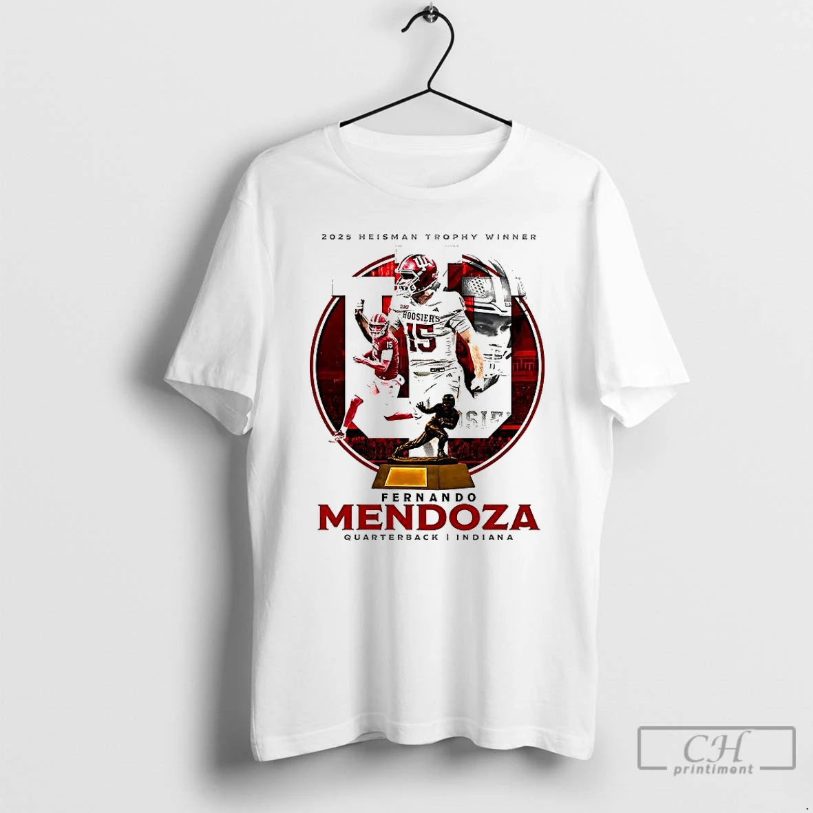 Premium Fernando Mendoza The 2025 Heisman Trophy Winner T-Shirts, Hoodie, Sweatshirt | PopFlextees.com