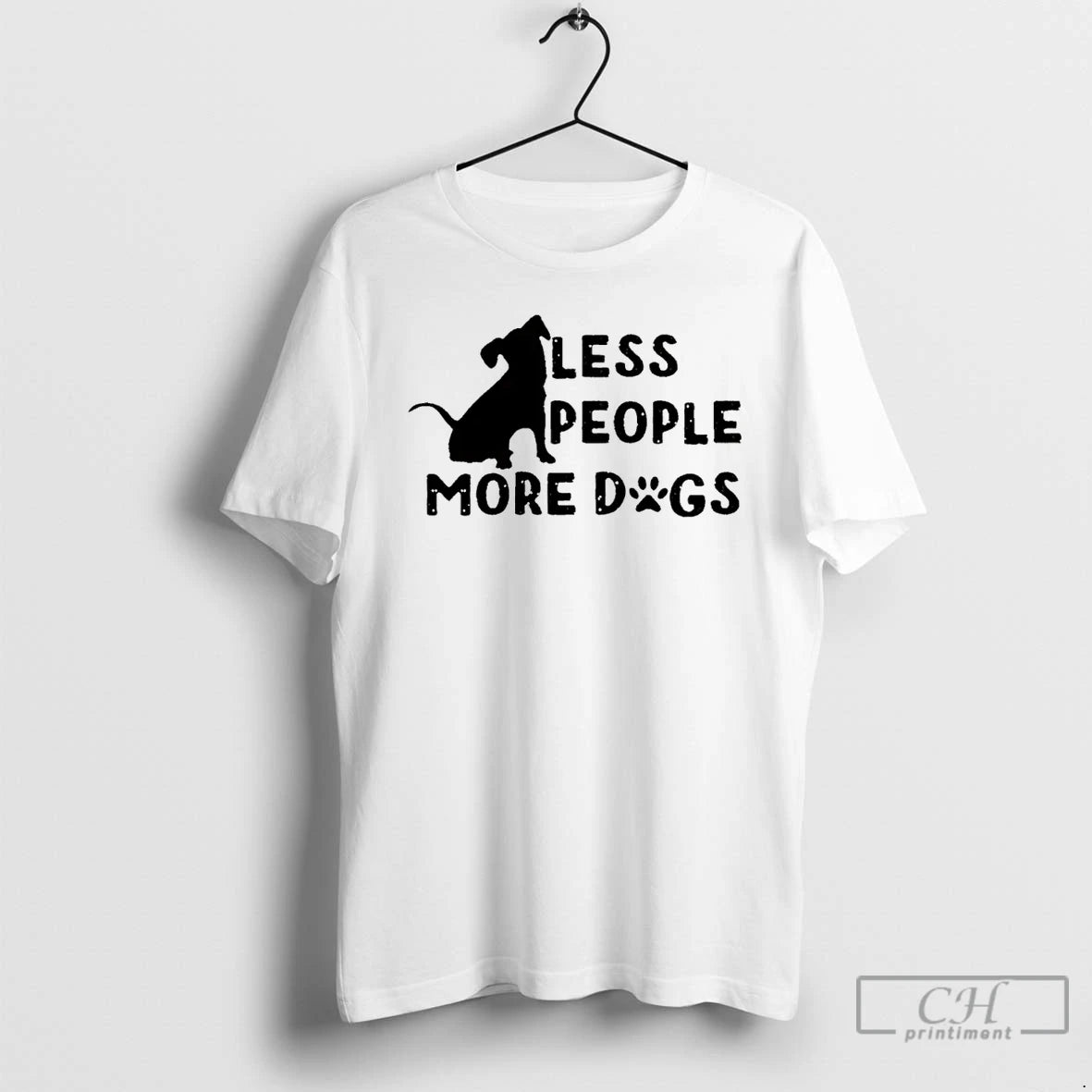 Premium Fewer Less People More Dogs T-Shirts, Hoodie, Sweatshirt | PopFlextees.com