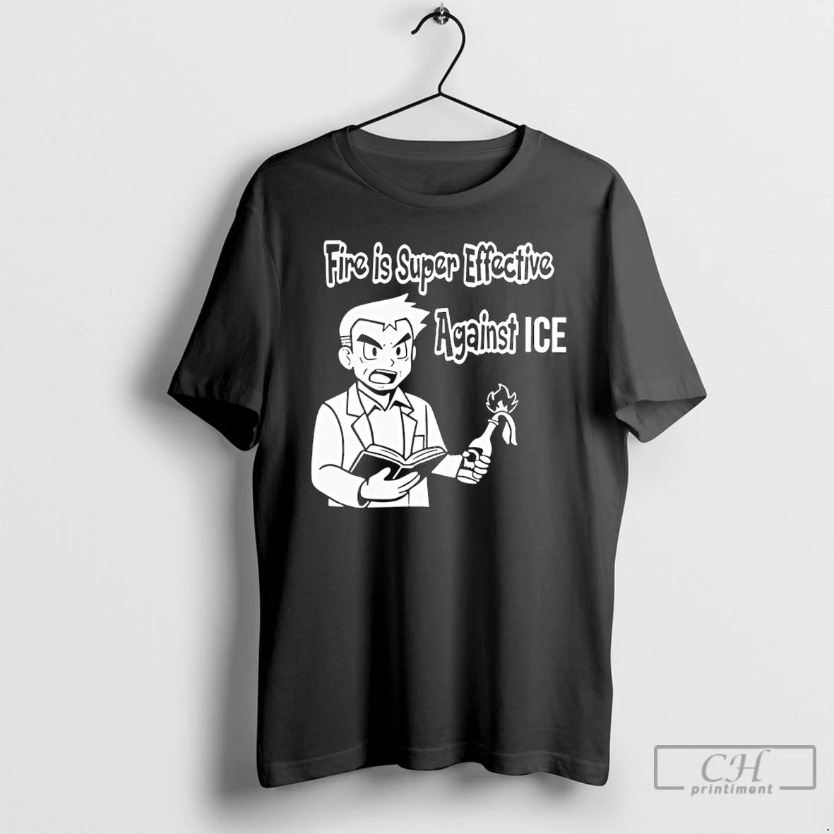 Premium Fire Is Super Effective Against Ice T-Shirts, Hoodie, Sweatshirt | PopFlextees.com