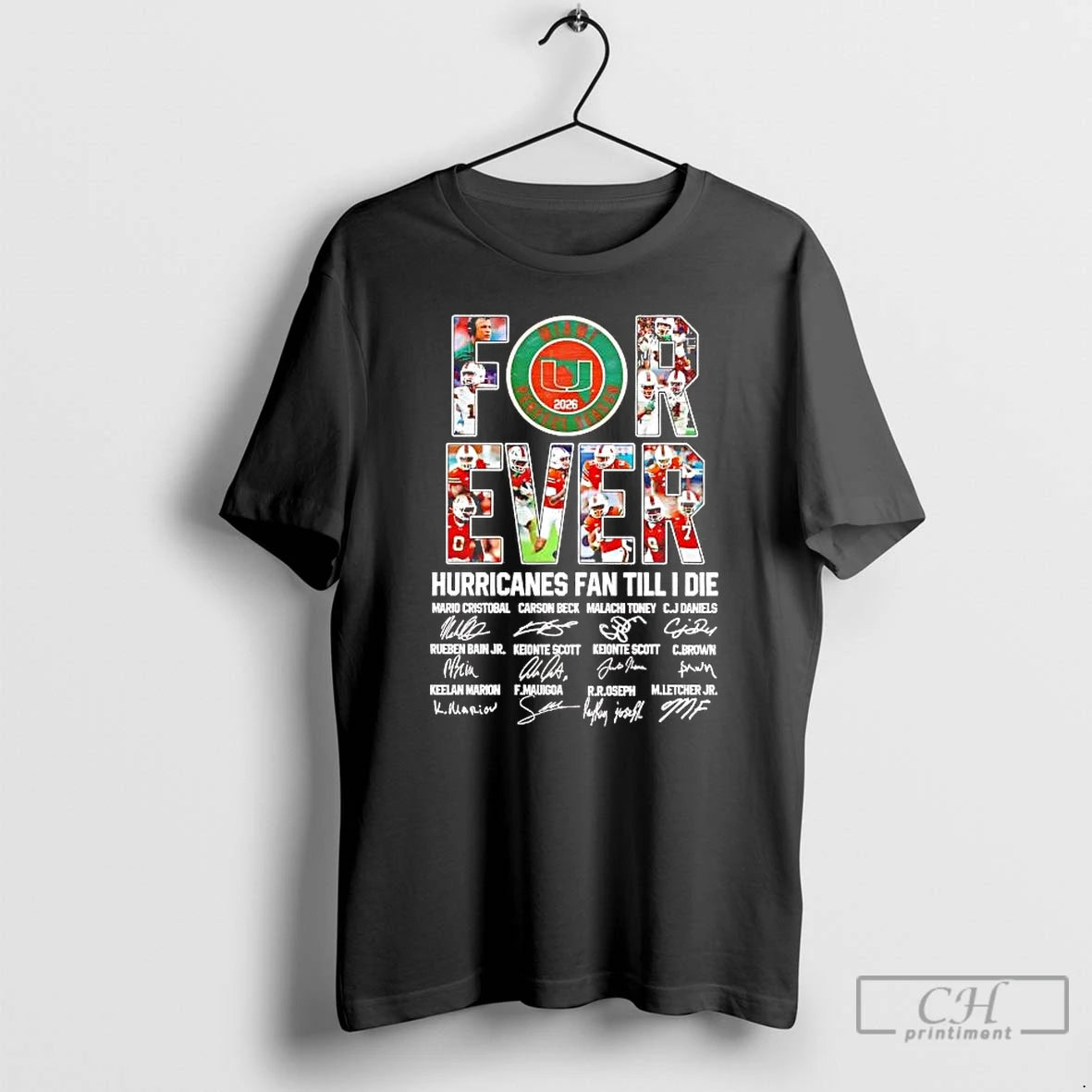 Premium Forever Hurricanes Fan Till I Die 2026 Team Players T-Shirts, Hoodie, Sweatshirt | PopFlextees.com