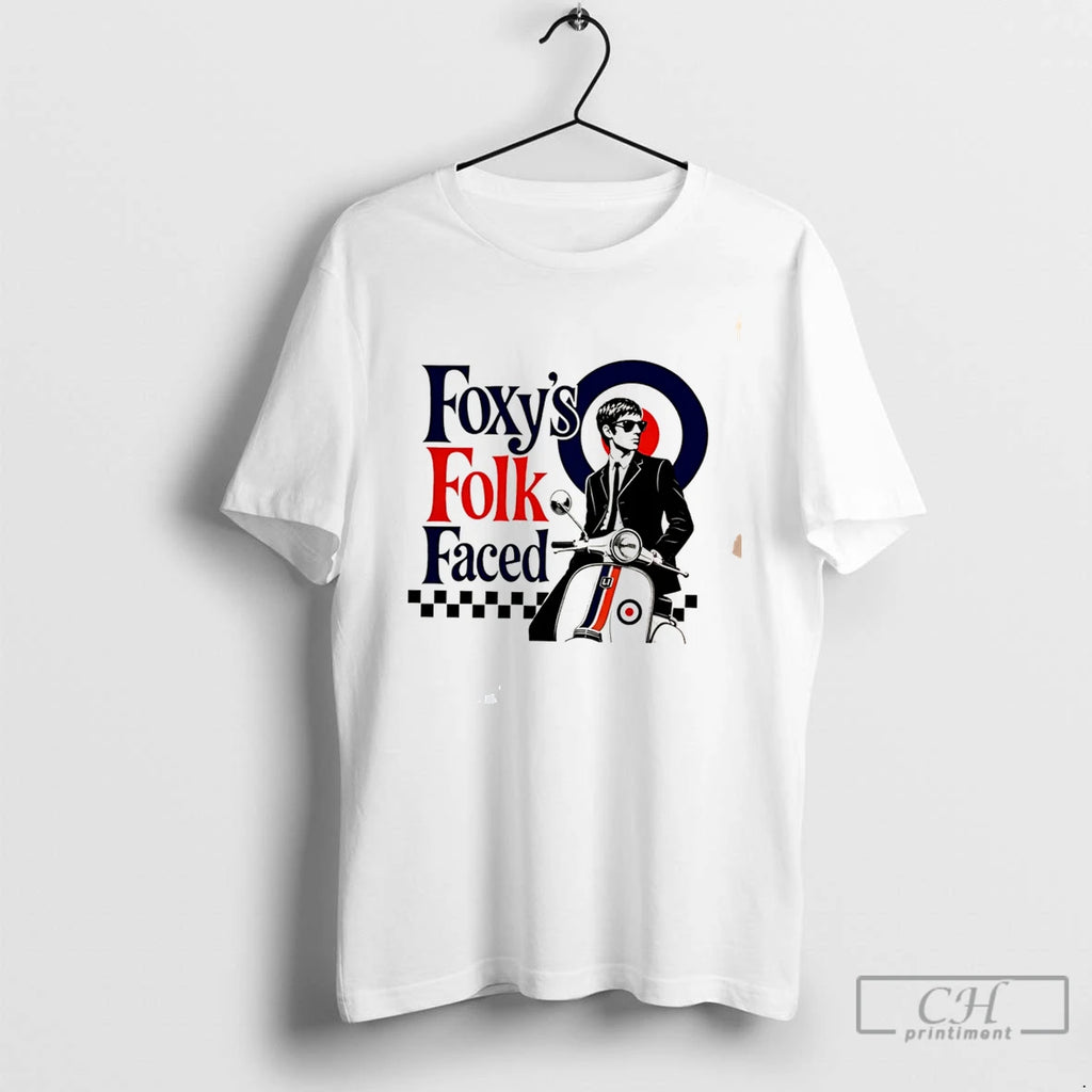 Premium Foxys Folk Faced Vintage Tee