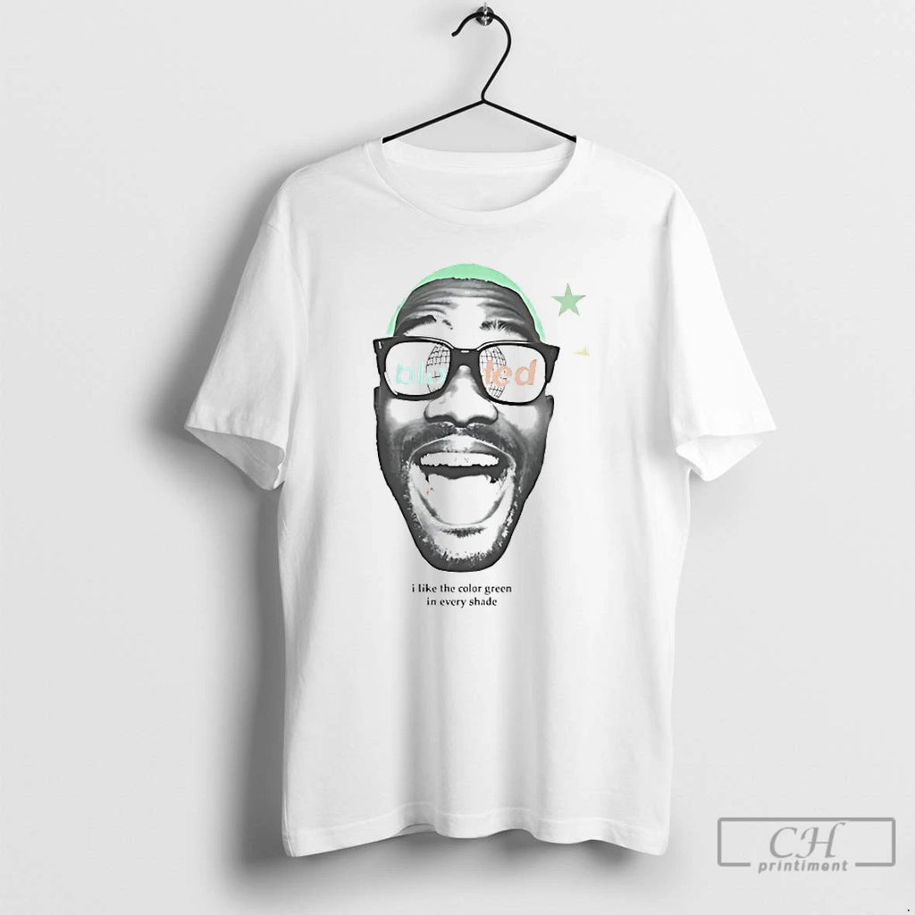Premium Frank Ocean I Like The Color Green In Every Shade T-Shirts, Hoodie, Sweatshirt | PopFlextees.com