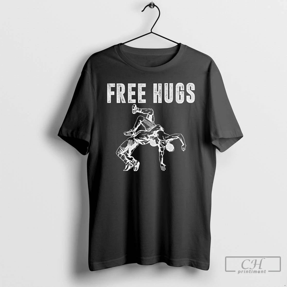 Premium Free Hugs Wrestling T-Shirts, Hoodie, Sweatshirt | PopFlextees.com