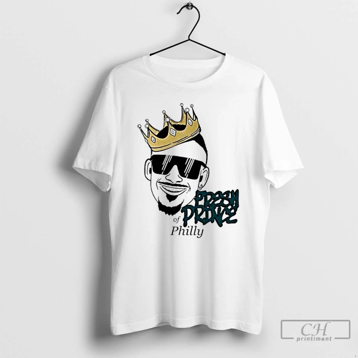 Premium Fresh Prince Jalen Hurts King Of Philly T-Shirts, Hoodie, Sweatshirt | PopFlextees.com
