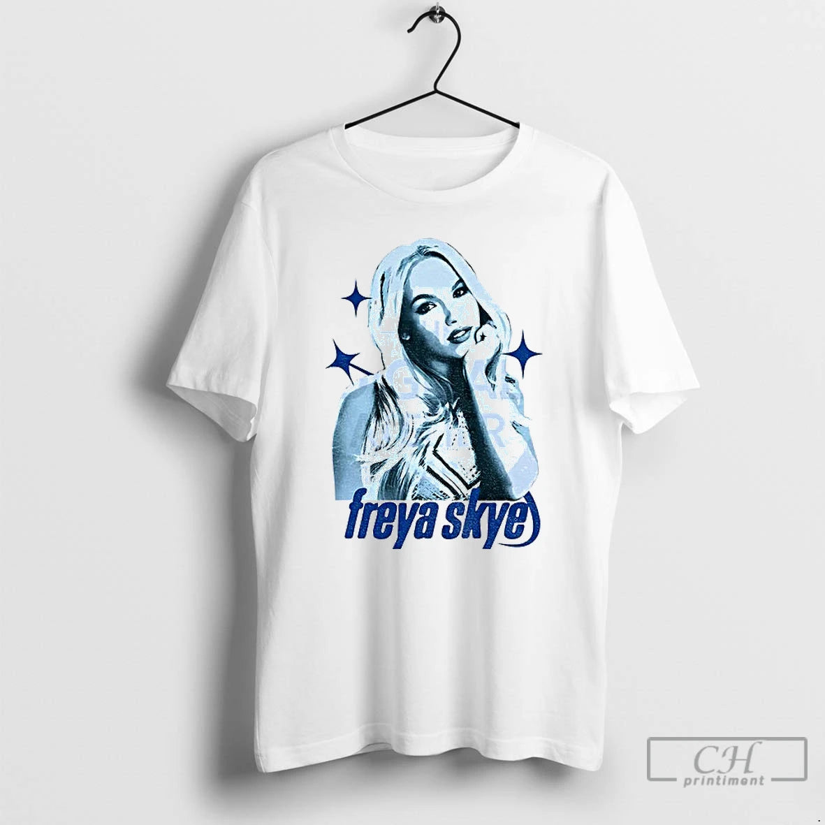 Premium Freya Skye Pop Art Portrait T-Shirts, Hoodie, Sweatshirt | PopFlextees.com