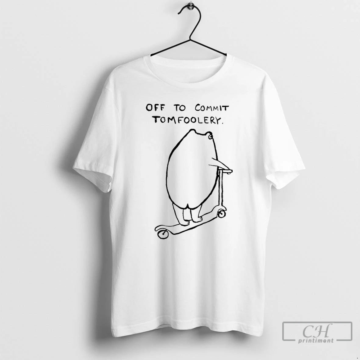 Premium Frog Off To Commit Tomfoolery T-Shirts, Hoodie, Sweatshirt | PopFlextees.com