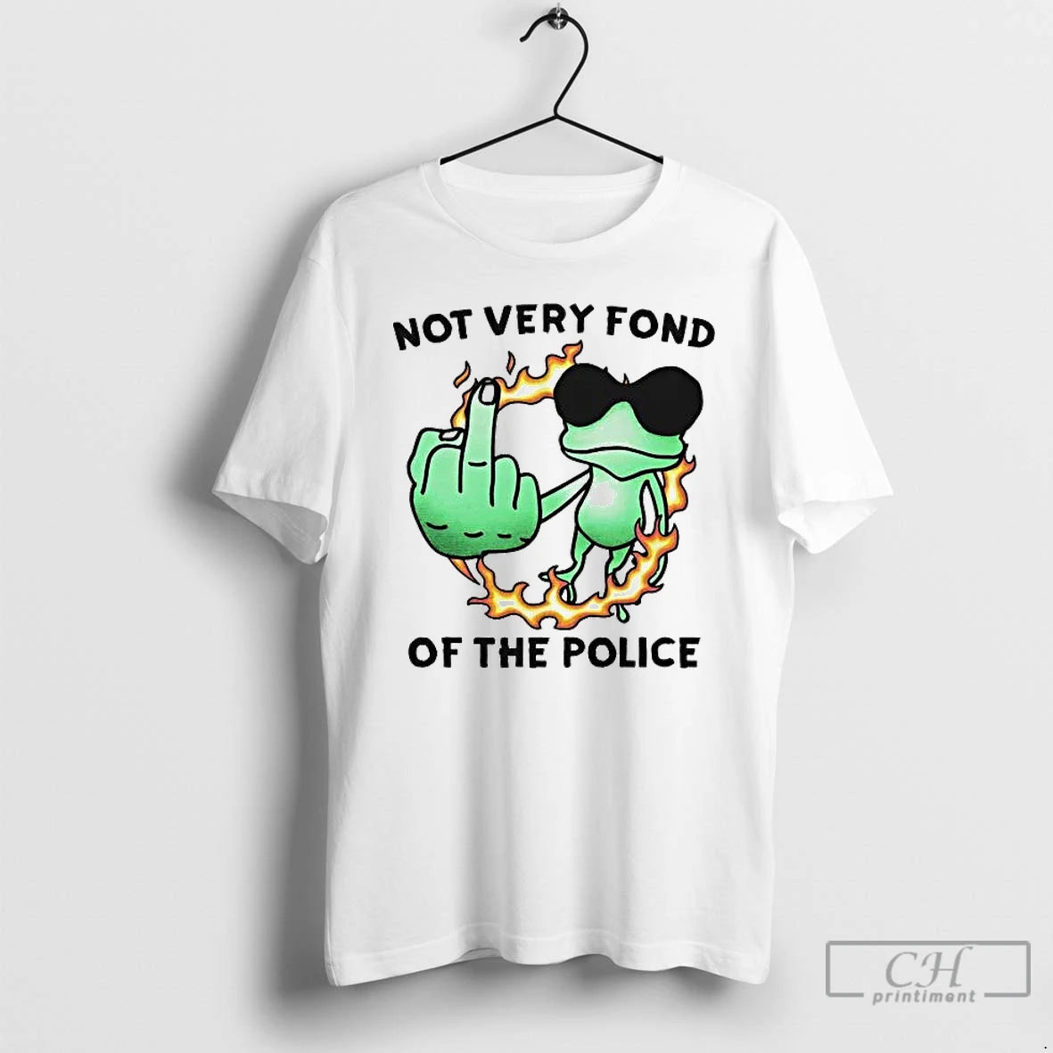 Frog Not Very Fond Police T-Shirts, Hoodie, Sweatshirt