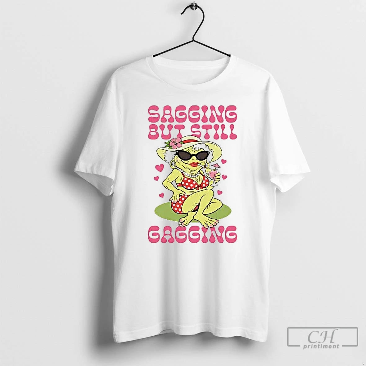 Premium Frog Sagging But Still Gagging T-Shirts, Hoodie, Sweatshirt | PopFlextees.com