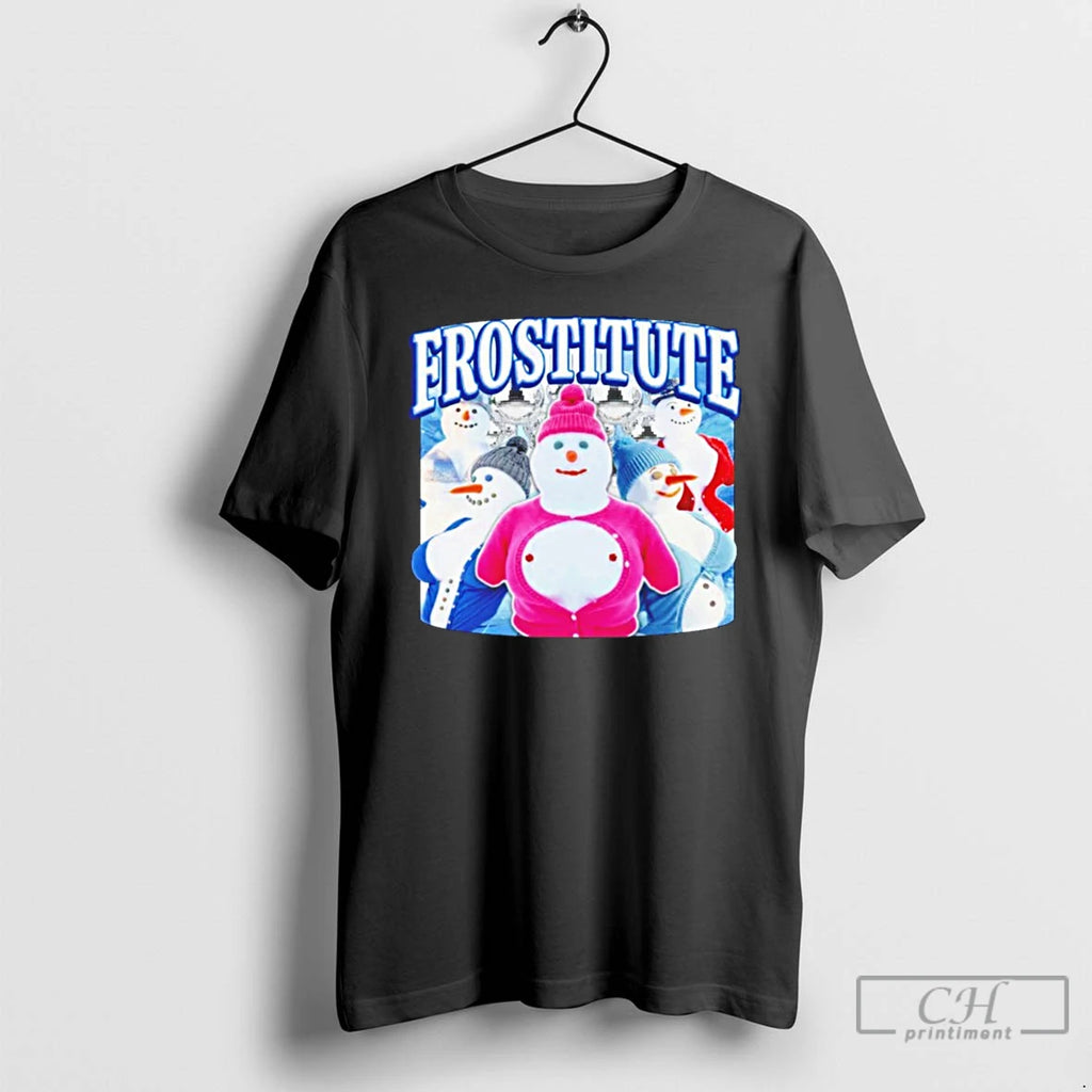 Premium Frostitute Snowman T-Shirts, Hoodie, Sweatshirt | PopFlextees.com