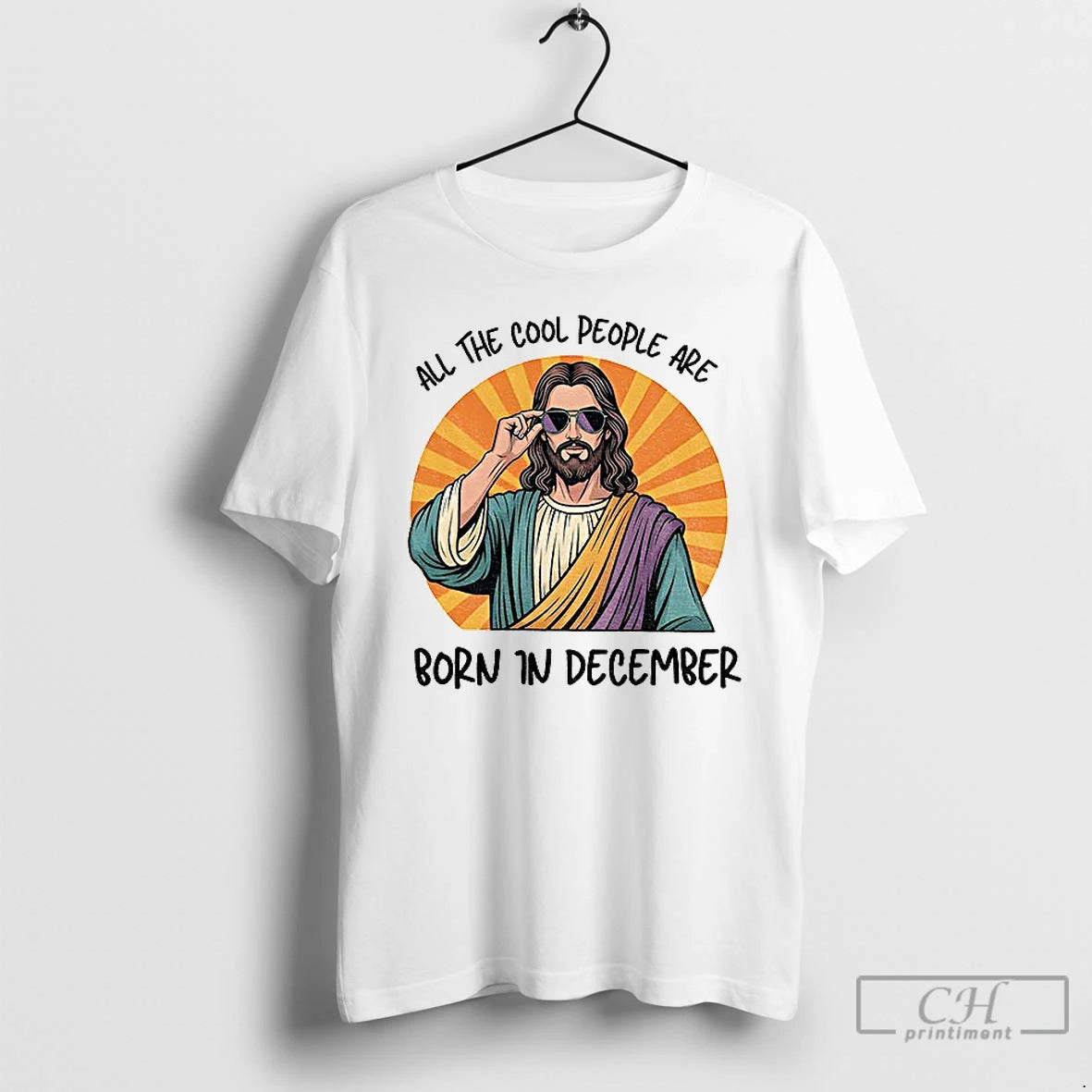 Premium Funny Jesus Christmas All The Cool People Are Born In December T Shirts Sweater Hoodie, Sweatshirt | PopFlextees.com