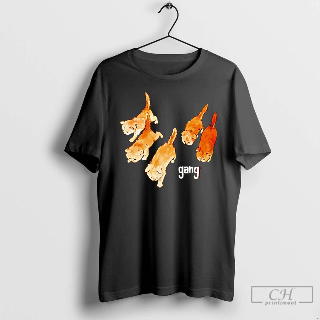 Premium Funny Cat Gang T-Shirts, Hoodie, Sweatshirt | PopFlextees.com