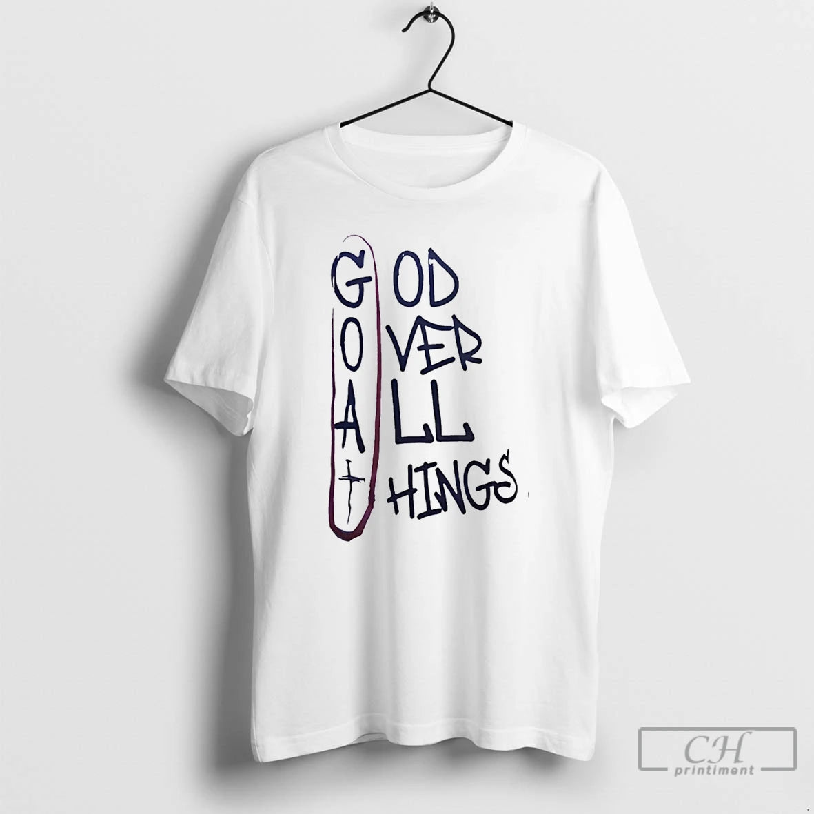 Premium Goat God Over All Things T-Shirts, Hoodie, Sweatshirt | PopFlextees.com