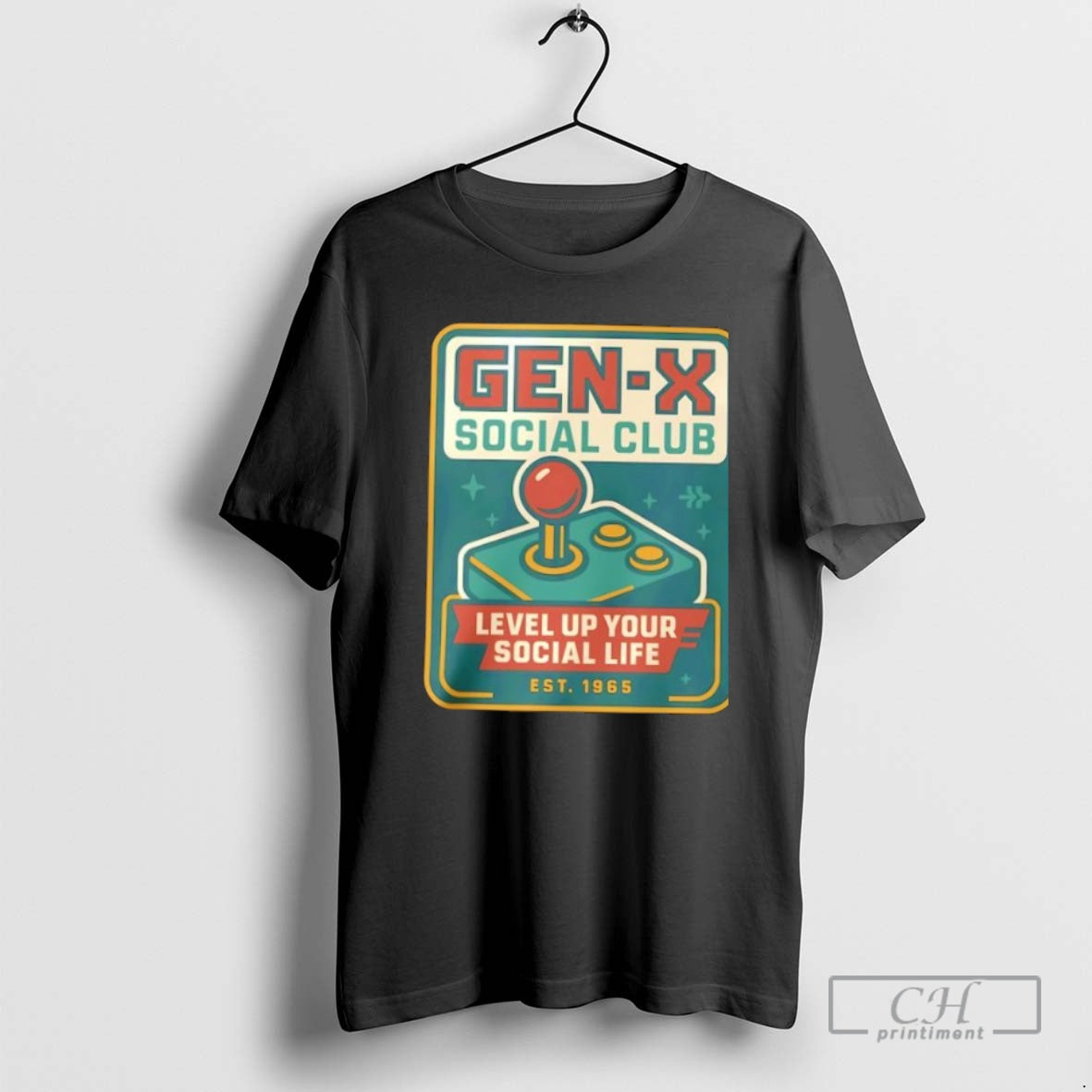 Gen X Social Club Level Up Your Social Life Est 1965 Shirt T-Shirts, Hoodie, Sweatshirt