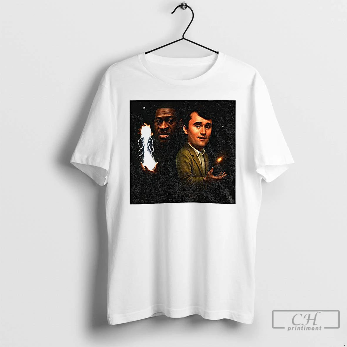 Premium George Floyd And Charlie Kirk Big Head Vintage T-Shirts, Hoodie, Sweatshirt | PopFlextees.com