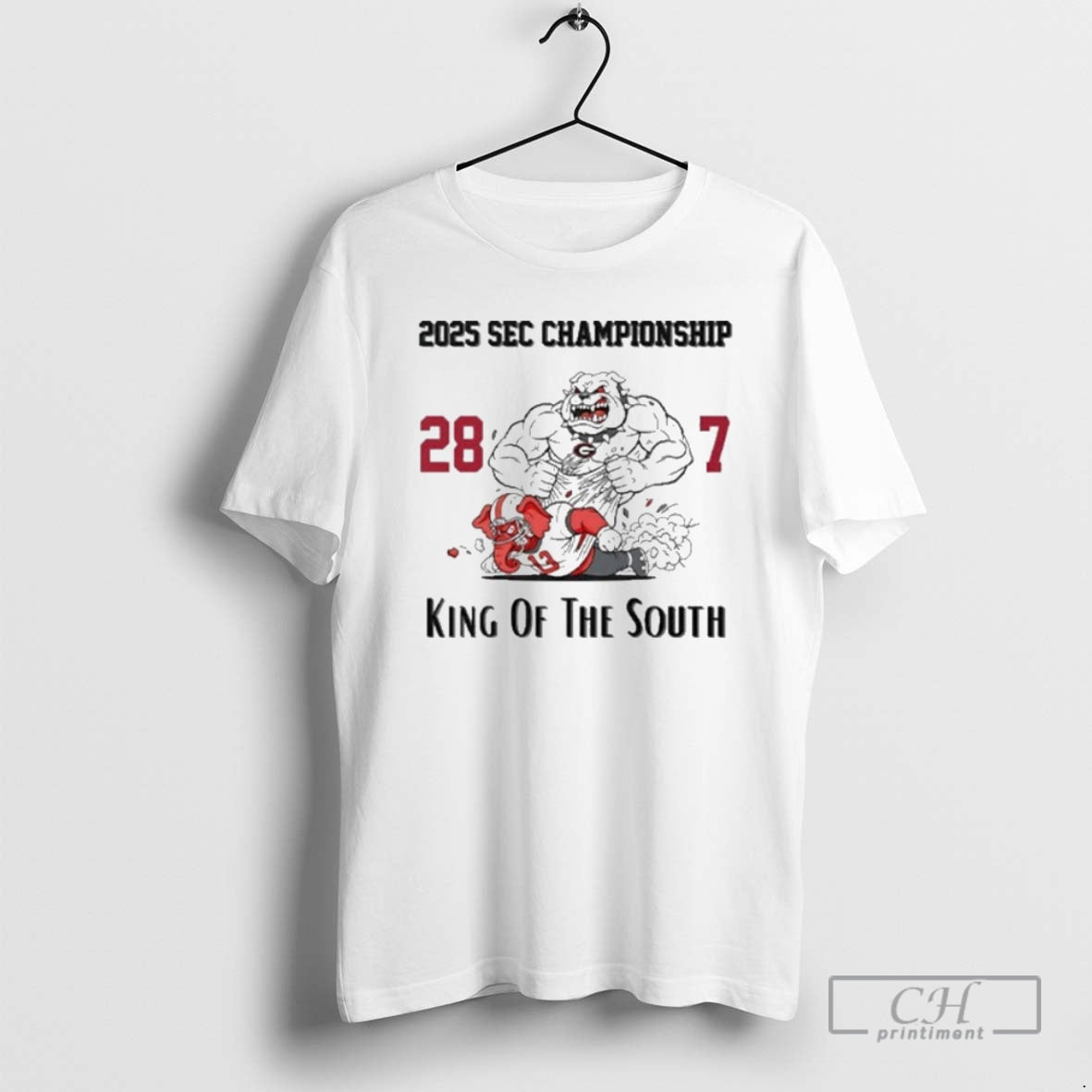 Premium Georgia Bulldogs 2025 Sec Championship 28_e2_80_937 King Of The South Boxing Mascot Shirt Sweater Hoodie, Sweatshirt