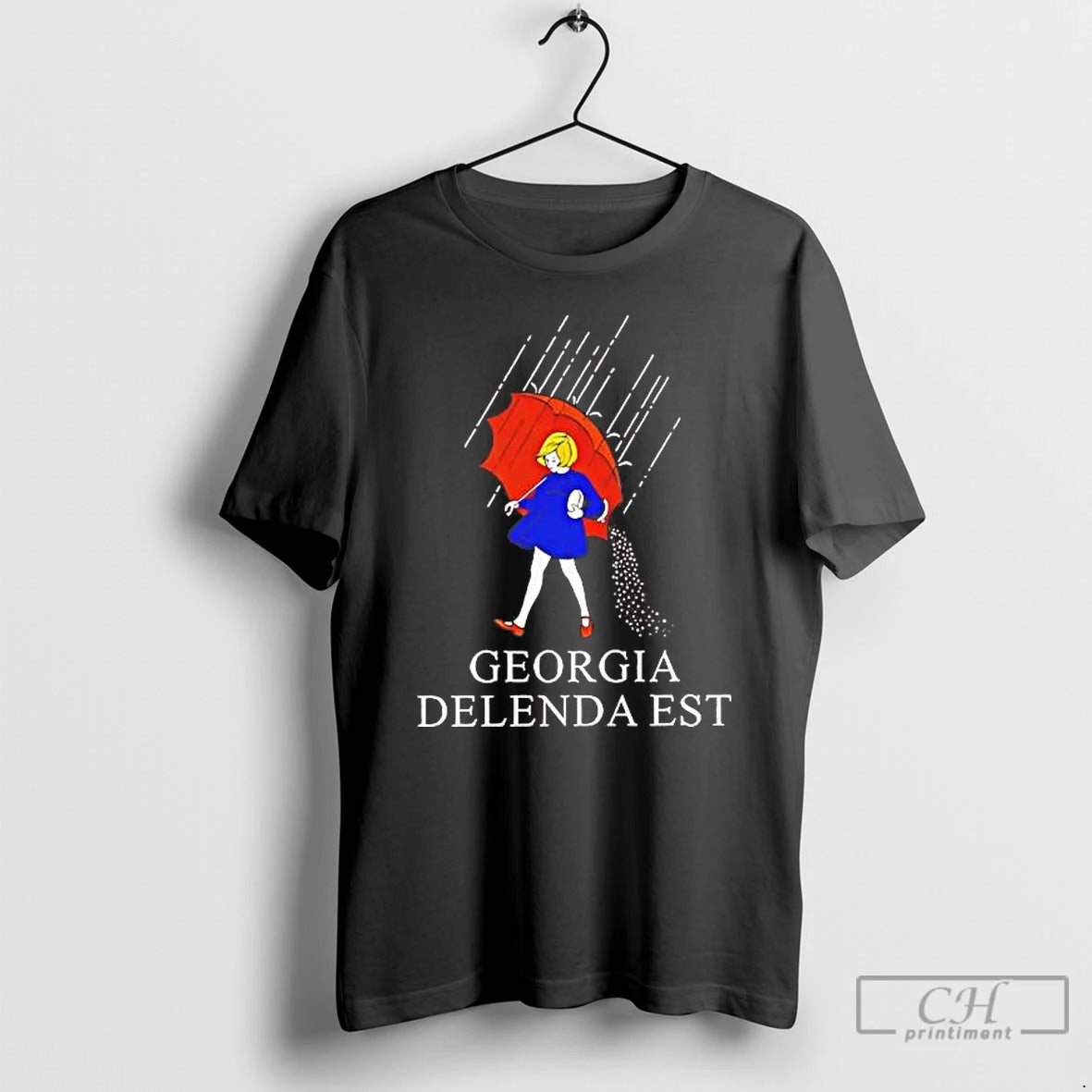 Premium Georgia Delenda Est Salt Girl 2026 T-Shirts, Hoodie, Sweatshirt | PopFlextees.com