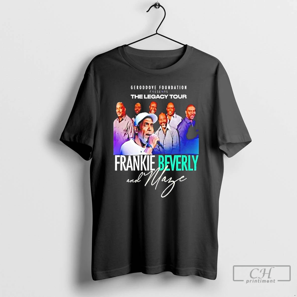 Premium Geroddove Foundation Presents The Legacy Tour Frankie Beverly T-Shirts, Hoodie, Sweatshirt | PopFlextees.com