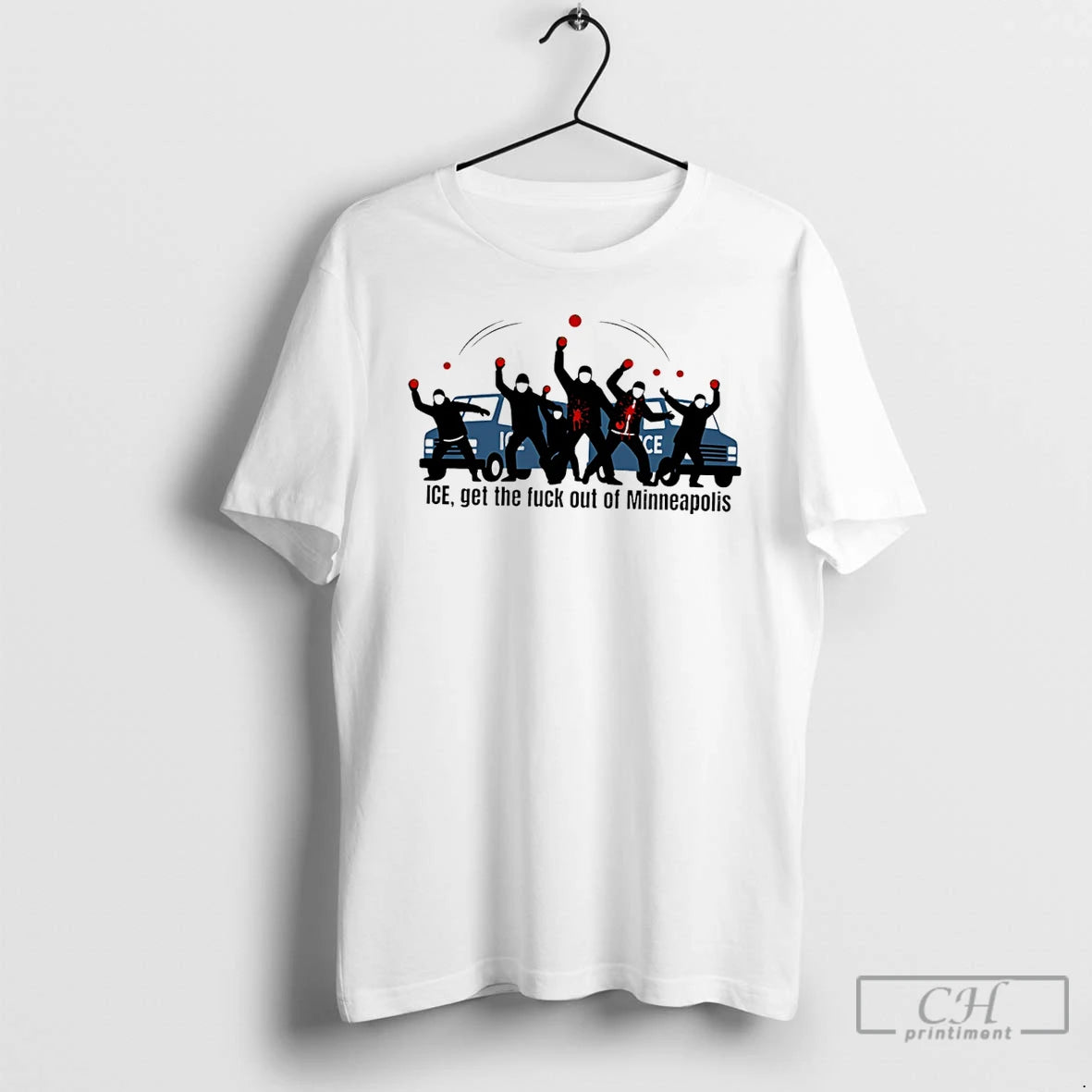 Premium Get The Fuck Out Of Minneapolis Anti Trump T-Shirts, Hoodie, Sweatshirt | PopFlextees.com
