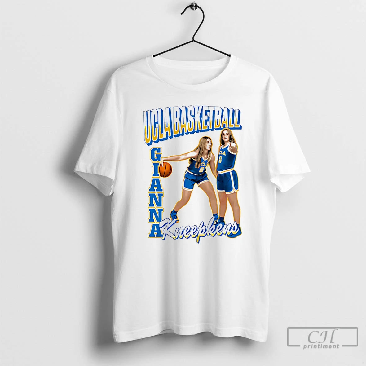 Premium Gianna Kneepkens Ucla Bruins Illustrated T-Shirts, Hoodie, Sweatshirt | PopFlextees.com