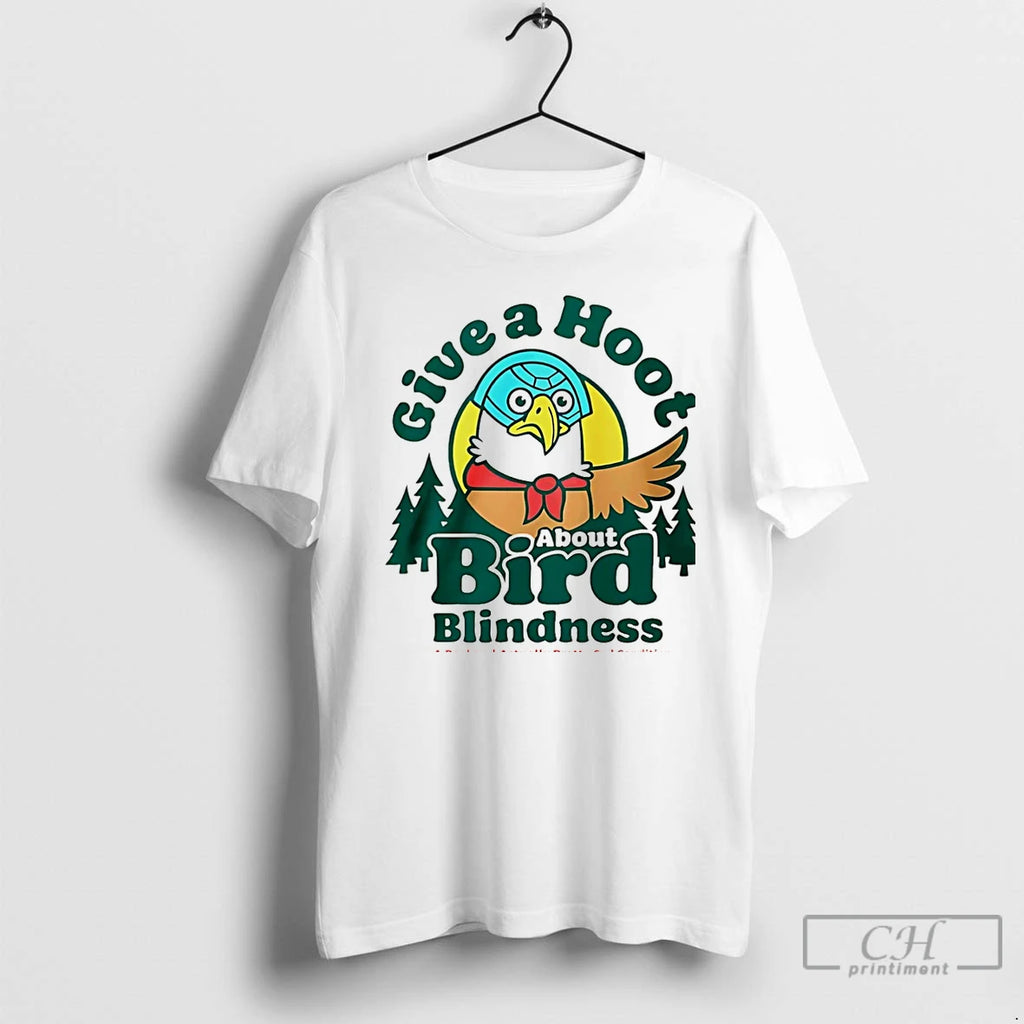 Premium Give A Hoot About Bird Blindness Christmas T-Shirts, Hoodie, Sweatshirt | PopFlextees.com