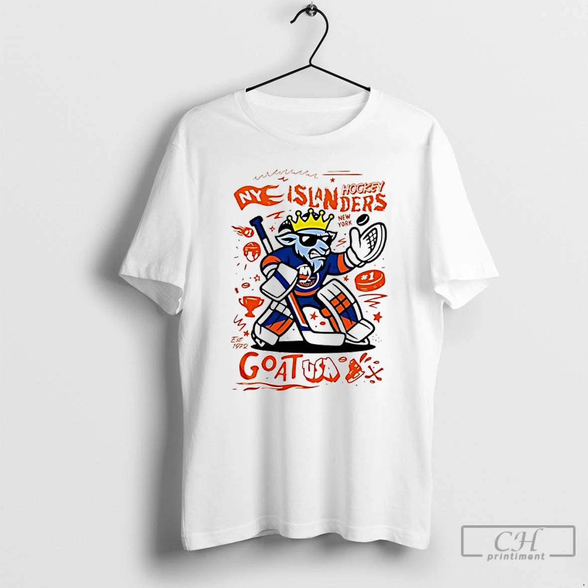 Premium Goat Usa X New York Islanders Mascot 2025 T-Shirts, Hoodie, Sweatshirt | PopFlextees.com