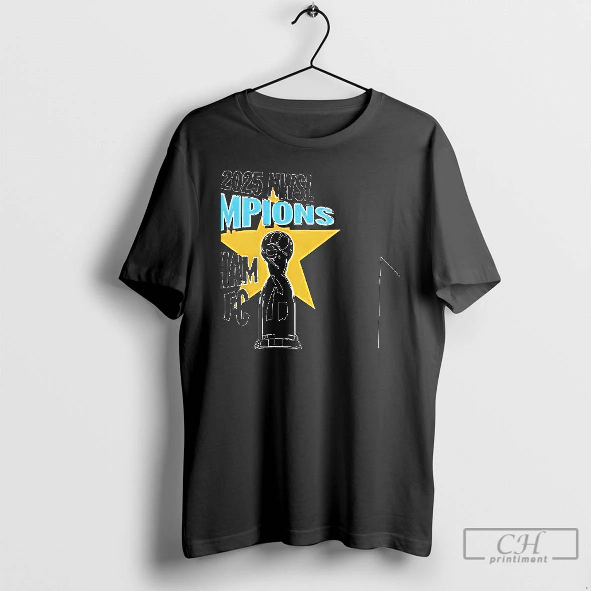Premium Gotham Fc 2025 Nwsl Champions Trophy Cup Black T-Shirts, Hoodie, Sweatshirt | PopFlextees.com