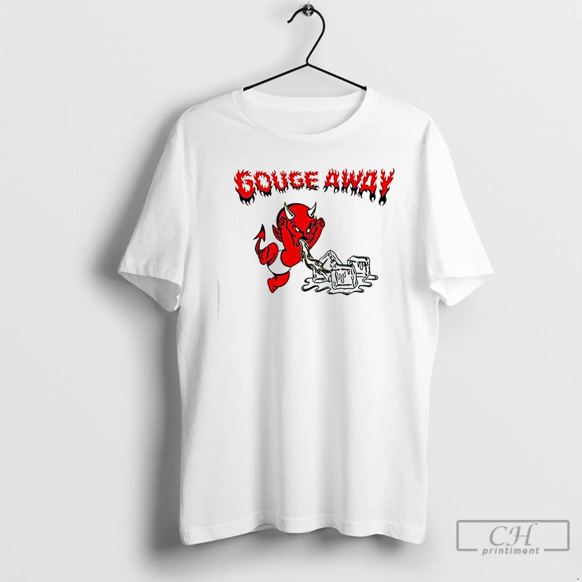 Premium Gouge Away Evil And Ice Graphic T-Shirts, Hoodie, Sweatshirt | PopFlextees.com